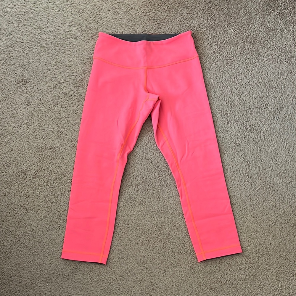 Lululemon wunder under cropped leggings